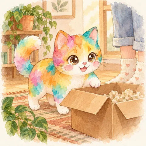 爱玩探险家 · 新纸箱,熟悉的你