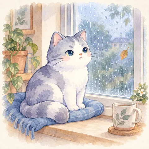 窗边观察家 · 窗边的雨声