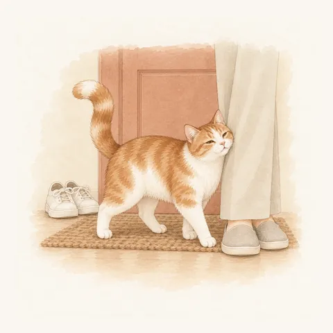 The Playtime Reminder · Waiting at the door