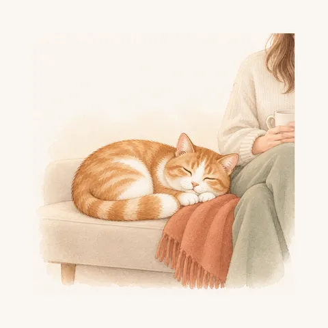 The Playtime Reminder · Resting close after a long day