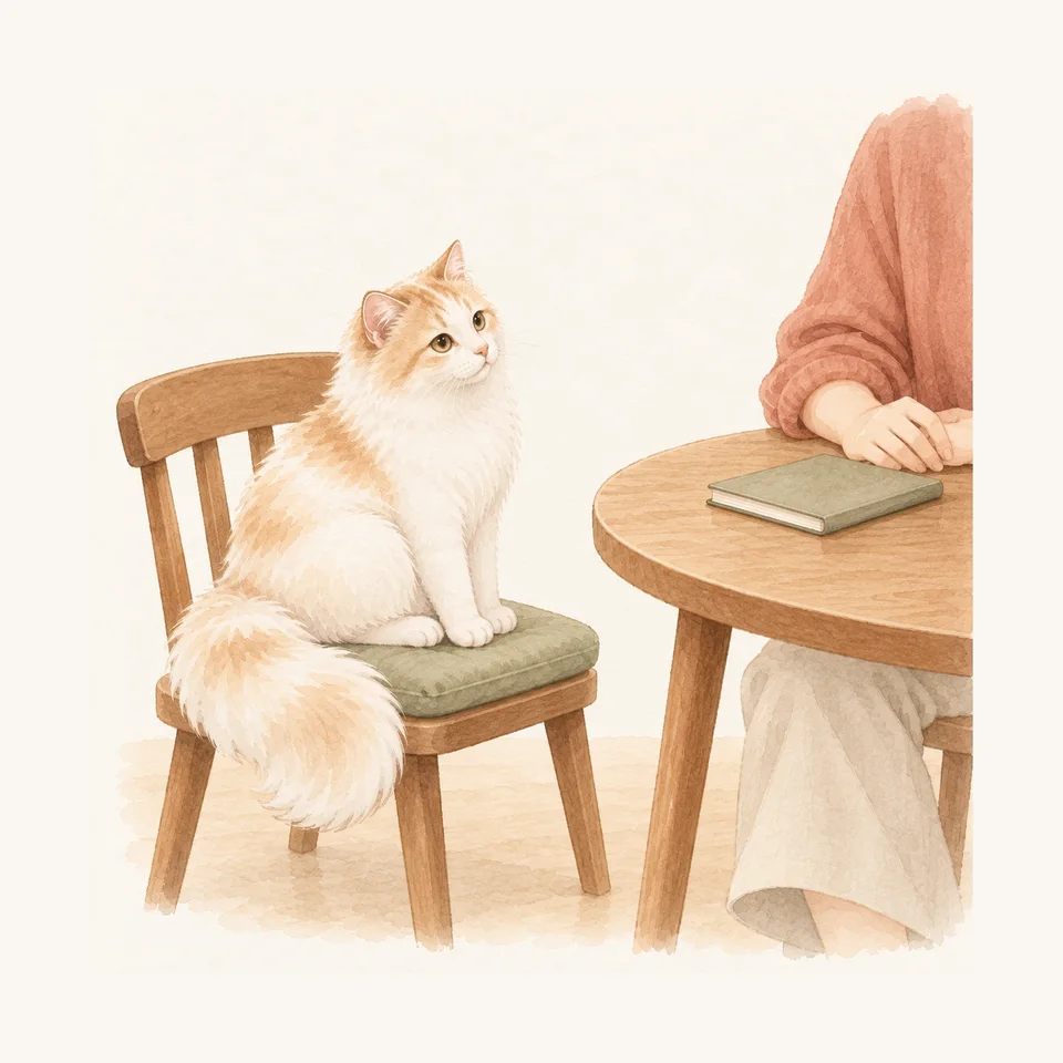 The House Snoop · Hello from the other chair